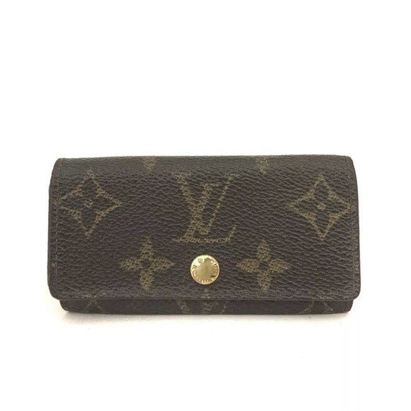 Louis Vuitton Monogram 4 Ring Key Case - Picture 1 of 8